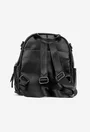 Rucsac dama negru din piele texturata