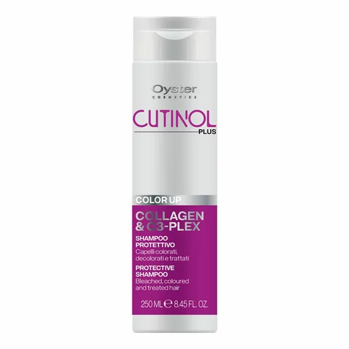 Sampon pentru par decolorat, vopsit cu C3-Plex si Colagen - OYSTER Cutinol Plus Color Up Shampoo 1000 ml