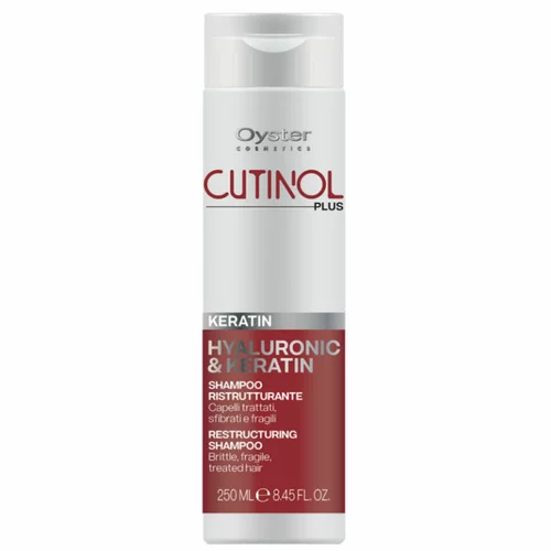 Sampon restructurant cu Acid Hialuronic si Keratina - OYSTER Cutinol Plus Keratin Shampoo 250 ml
