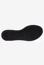 Sandale dama cu platforma confectionate din piele neagra