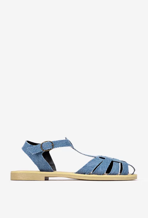 Sandale dama denim