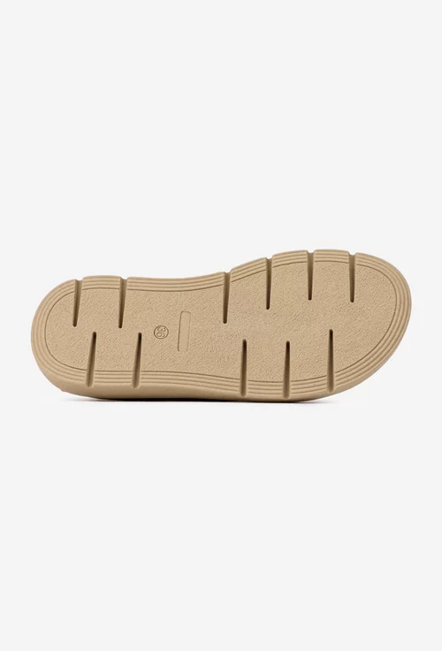 Sandale dama din piele intoarsa