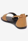 Sandale dama maro din piele naturala