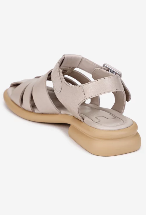 Sandale dama NUR din piele grej