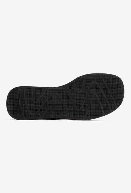 Sandale dama NUR din piele naturala neagra