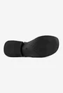 Sandale dama NUR din piele naturala neagra