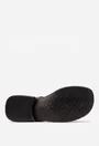 Sandale dama NUR din piele naturala neagra