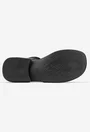 Sandale dama NUR din piele naturala neagra