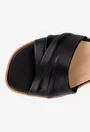 Sandale dama NUR din piele neagra