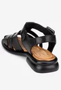 Sandale dama NUR din piele neagra