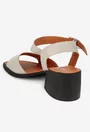 Sandale dama taupe din piele natural