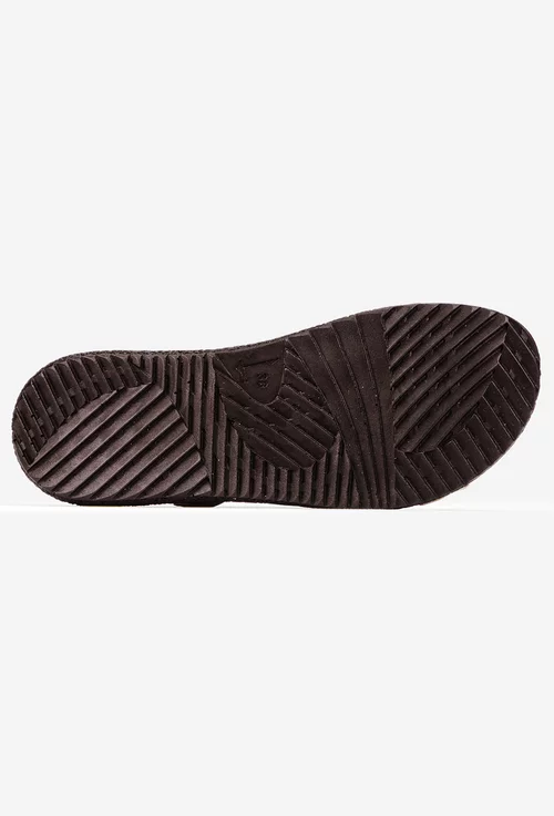 Sandale stil papuc dama din piele naturala bej