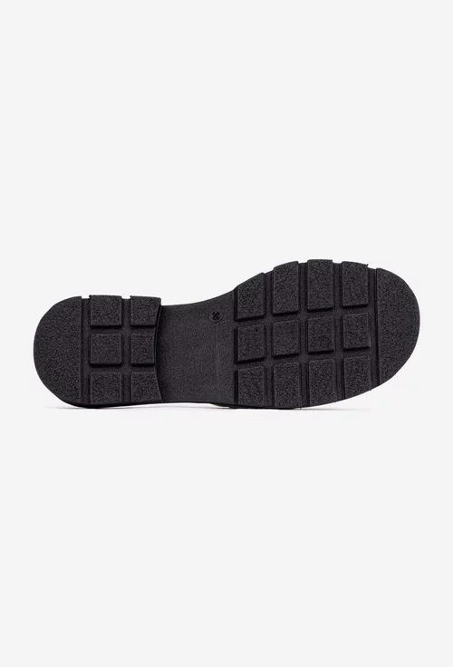 Sandale tip papuc dama din piele naturala bej