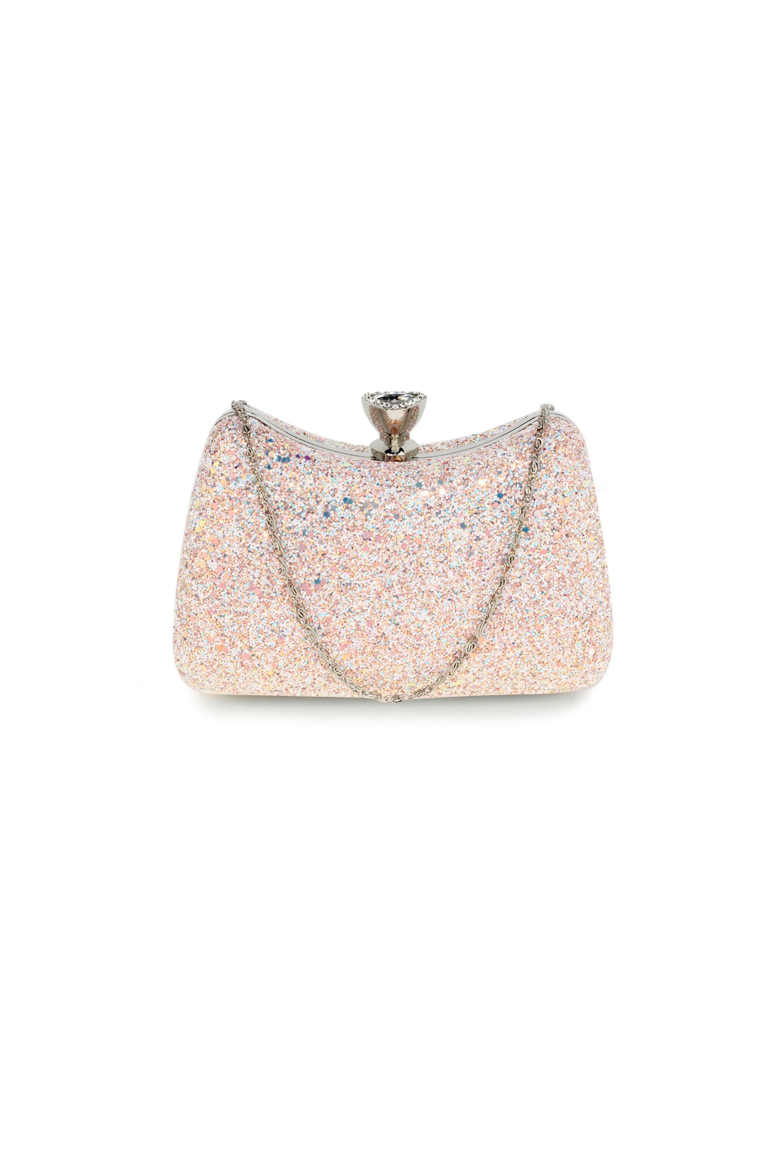 Clutch bonnie champagne de seara