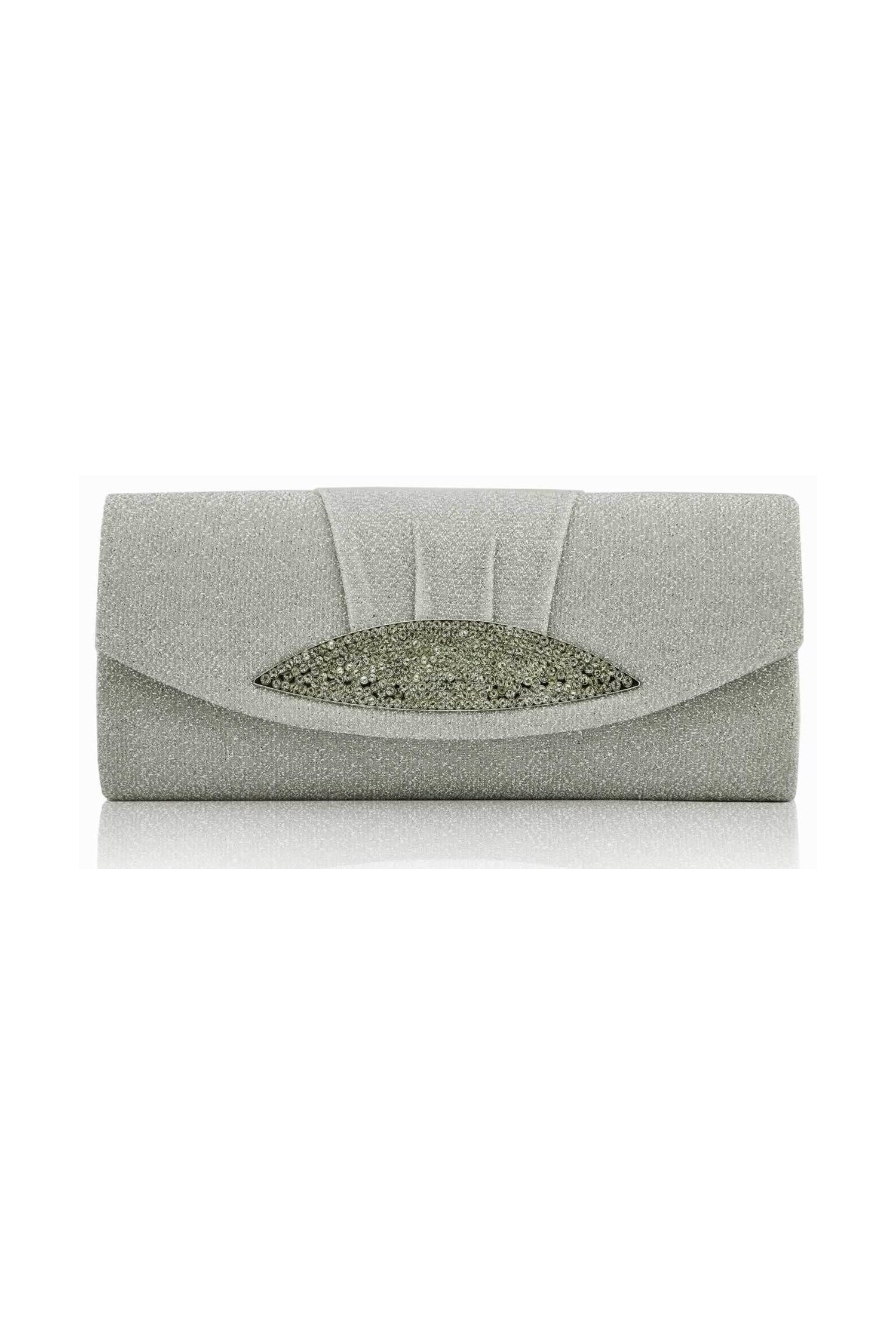 Clutch sparkle grey