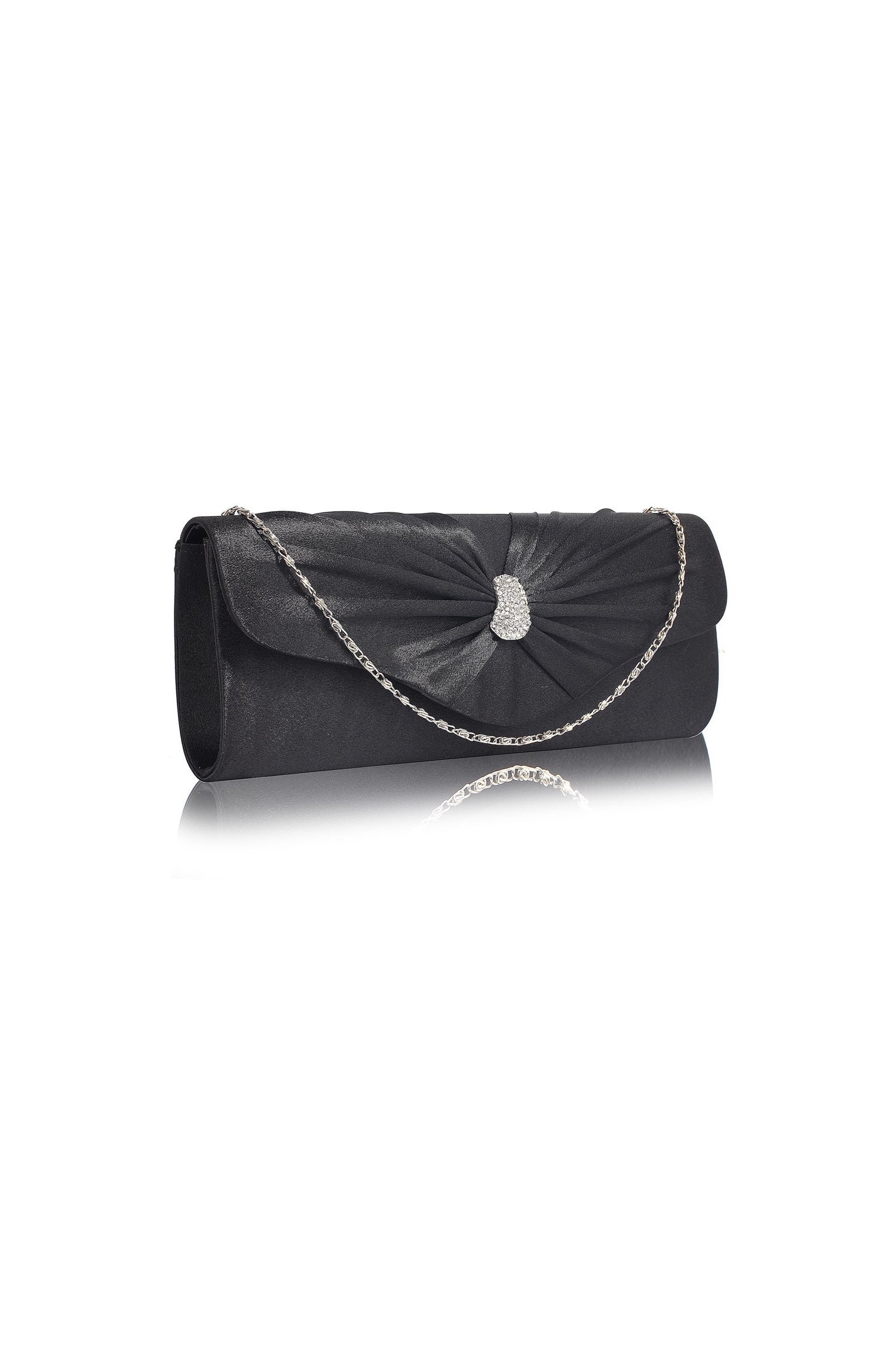Clutch Sparkly negru