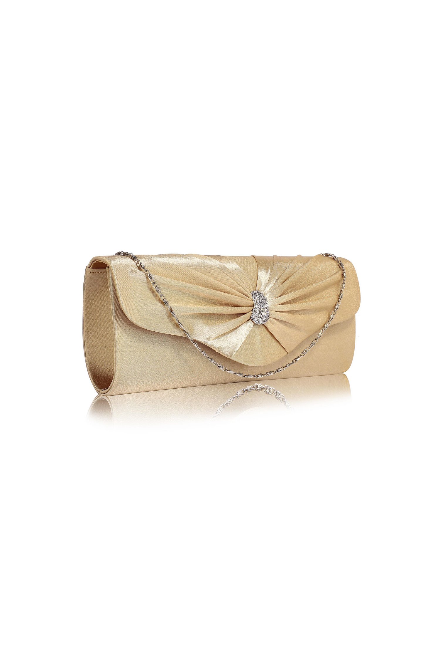Clutch Sparkly nude