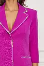 Compleu Dy Fashion fucsia cu banda decorativa