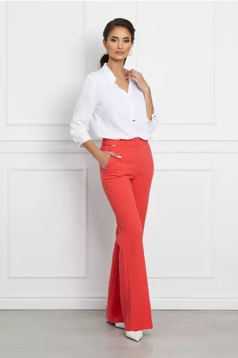 Pantaloni Giselle corai evazati