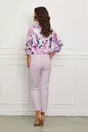 Pantaloni Rita lila cu buzunare
