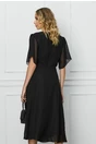 Rochie Viada neagra cu margele pe bust