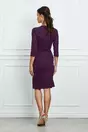 Rochie Ella Collection Sonia mov cu glitter