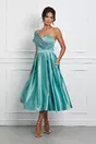 Rochie MBG bleu cu bust din organza