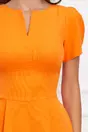 Rochie Moze orange cu buzunare