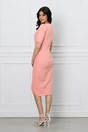 Rochie office somon cu floare 3D in talie