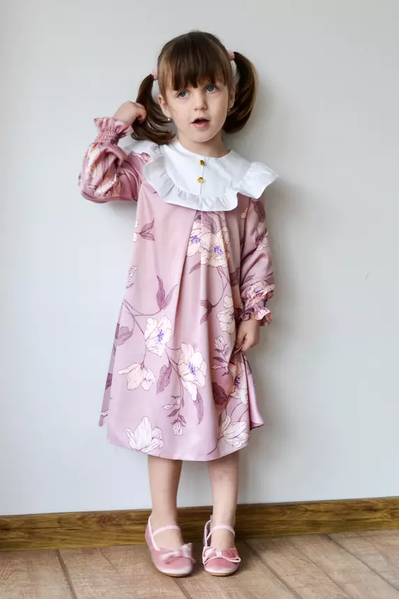 rochita-pentru-fetite-dy-fashion-roz-cu-flori-si-guler-alb-1145876-925835-2.webp