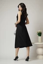 Vesta casual din tricot neagra cu strasuri