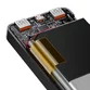 Baterie externa Baseus Bipow Digital Display, 30.000 mAh, 20W, 2x USB-A, 1x USB-C PD, cablu USB-A la microUSB inclus - 8