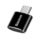 Adaptor Baseus OTG USB-C la USB-A, 2.4A, 480Mbp, Negru - 1