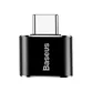 Adaptor Baseus OTG USB-C la USB-A, 2.4A, 480Mbp, Negru - 2