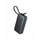 Acumulator extern Anker Nano 545, 10000 mAh, 30W, USB-C, USB-A, cablu USB-C incorporat, Negru - 1