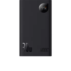 Baterie externa Baseus Adaman2 Digital Display, Incarcare rapida, 20000mAh, 30W VOOC Edition, cablu USB-A la USB-C inclus