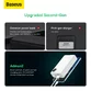 Baterie externa Baseus Adaman2 Digital Display, Incarcare rapida, 20000mAh, 30W VOOC Edition, cablu USB-A la USB-C inclus - 37