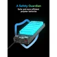 Baterie externa Baseus Amblight Digital Display, 26.800 mAh, Incarcare rapida, 65W, cablu USB-C la USB-C inclus - 14