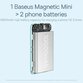 Baterie externa Baseus Magnetic Mini Wireless, 10.000 mAh, Incarcare rapida, 20W, cablu USB-C inclus - 13