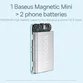 Baterie externa Baseus Magnetic Mini Wireless, 10.000 mAh, Incarcare rapida, 20W, cablu USB-C inclus - 13