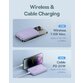 Baterie externa Baseus Magnetic Mini Wireless, 5000 mAh, Incarcare rapida, 20W, cablu USB-C inclus - 29