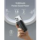 Baterie externa magnetica wireless Anker 633 MagGo, 10.000 mAh, USB-C, suport pliabil, pentru seria iPhone 12/13 - 6
