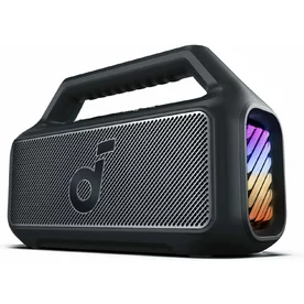 Boxa portabila Anker Soundcore Boom 2, 80W, BassUp 2.0, IPX7, Lumini RGB, Bluetooth 5.3, Negru