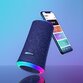 Boxa portabila wireless bluetooth Anker Soundcore Flare 2, 20W, 360° cu lumini LED, Albastru - 6