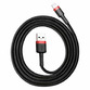 Cablu Baseus Cafule, Lightning - USB, 1 metru, 2.4A - 4