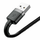 Cablu Baseus Cafule, Lightning - USB, 1 metru, 2.4A - 8