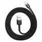 Cablu Baseus Cafule, Lightning - USB, 1 metru, 2.4A - 10