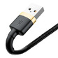 Cablu Baseus Cafule, Lightning - USB, 1 metru, 2.4A - 15
