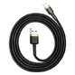 Cablu Baseus Cafule, Lightning - USB, 1 metru, 2.4A - 16