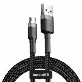 Cablu Baseus Cafule, Micro USB - USB, 0,5 metri, 2.4A